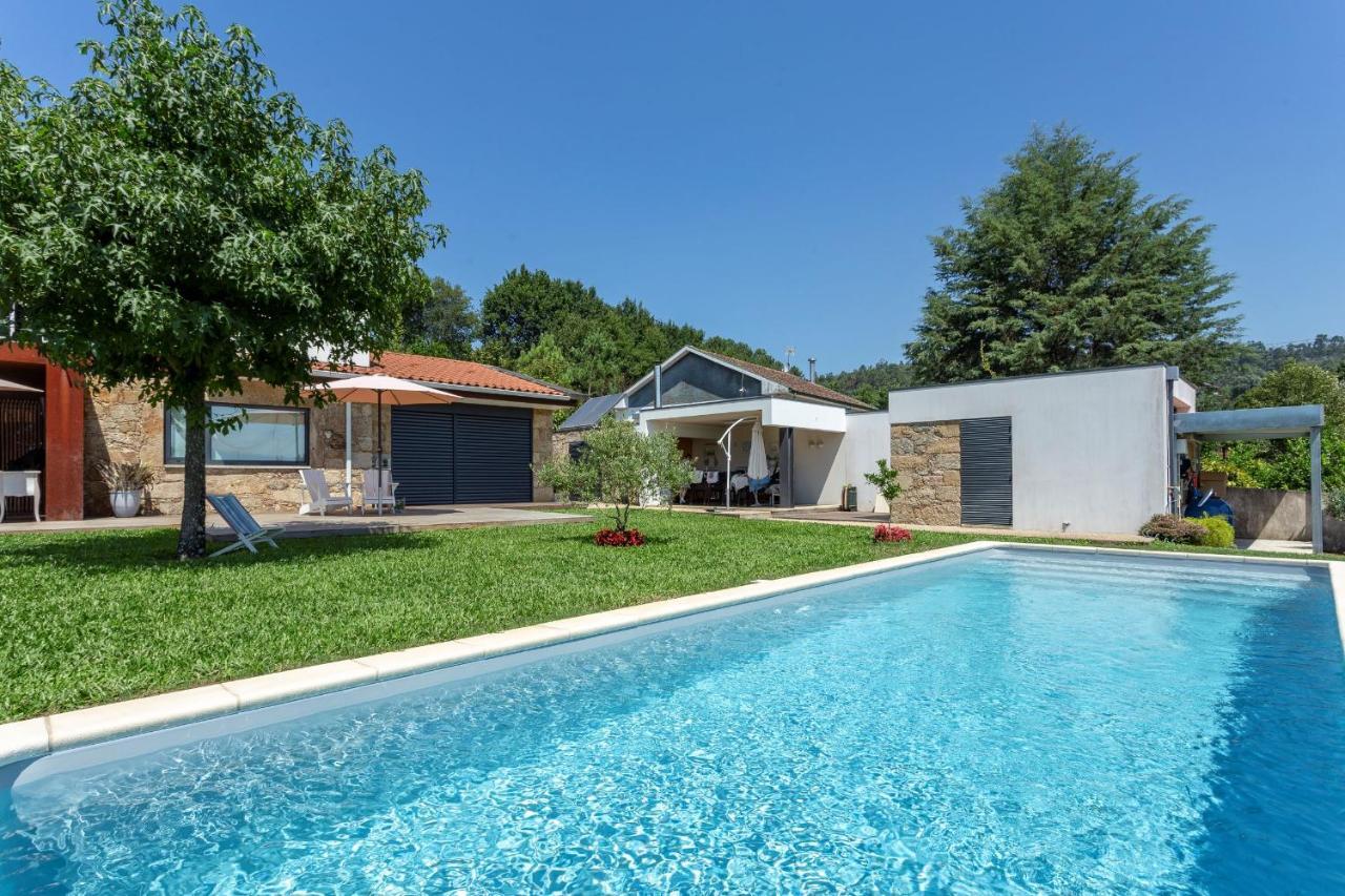Casa Tarrio - Casa Privada Com 3 Quartos E Piscina Braga Buitenkant foto